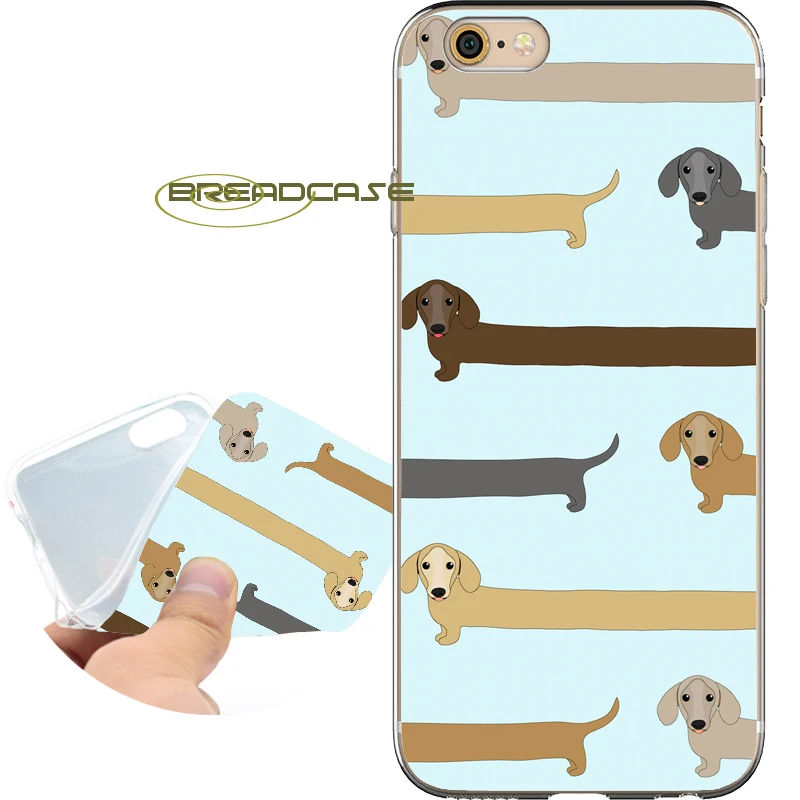 

Teckel Long Dog Colors for iPhone XS Max XR X 10 7 8 6 6S Plus 5S 5 SE 5C 4S 4 iPod Touch 6 5 Clear Soft TPU Silicone Phone Case