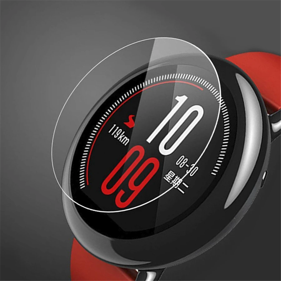 1 шт. 2 шт./партия Защитная пленка для экрана для Xiaomi Huami Amazfit Pace спортивные Смарт-часы 9H Закаленное стекло Защитная пленка для экрана