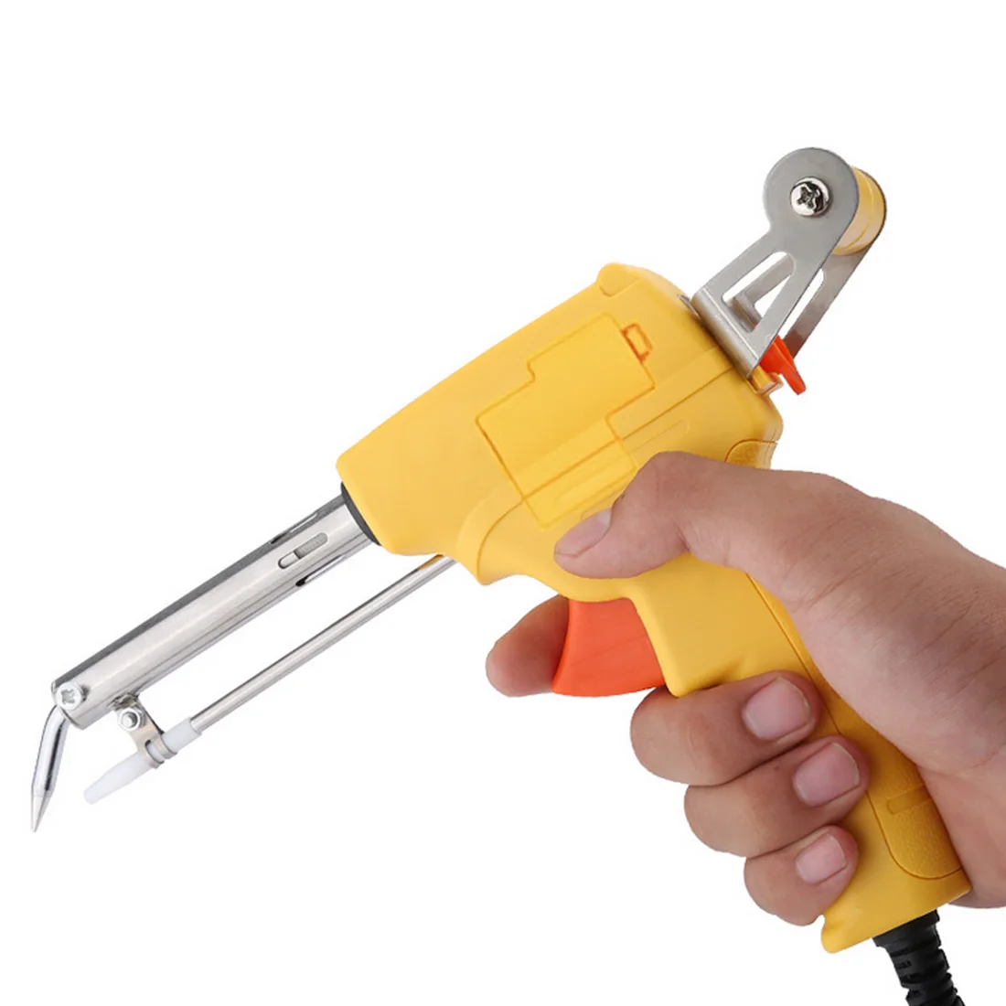 

Automatic Send Tin Gun Welding Tool 60W AC220V Tin Soldering Iron Kit Electric Soldering Irons Solder Sucker