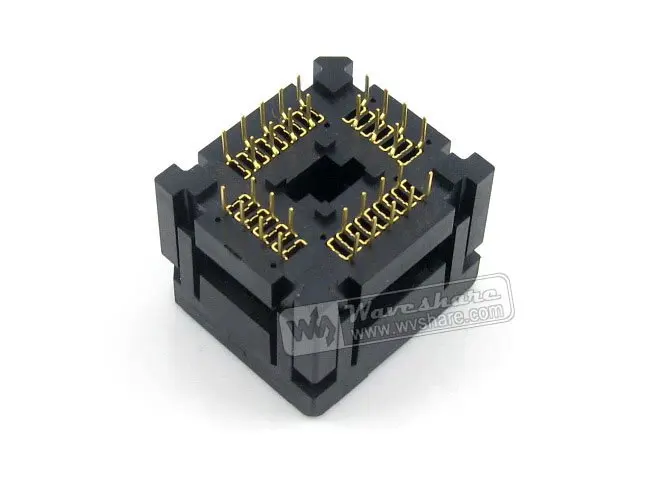 PLCC32 ic120-0324-309 PLCC Yamaichi IC Тесты burn-в гнездо адаптера Программирование 1.27 мм Шаг live-ошибка