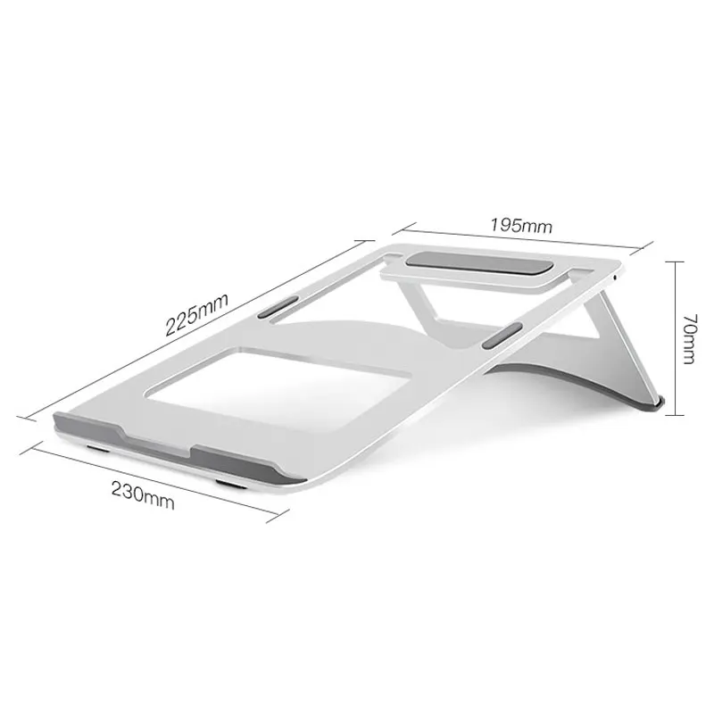 EASYA Foldable Laptop Stand for Apple Macbook Pro Laptop NoteBook Use Fashion Design Bracket Portable Desk Holder Stand Aluminum EASYA Foldable Laptop Stand for Apple Macbook Pro Laptop NoteBook Use Fashion Design Bracket Portable Desk Holder Stand Aluminum