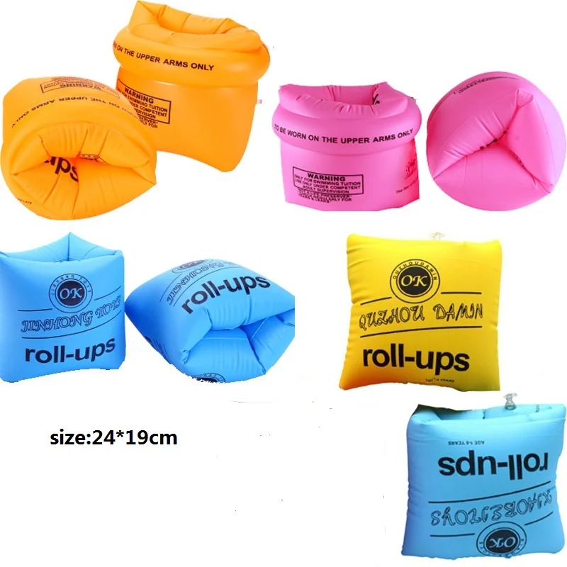 

1 pair PVC Swimming float Air Sleeves Inflatable Swimming Arm Ring Arm Sleeve Circle For Swimming Safety Training