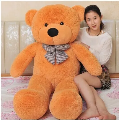 stuffed-animal-lovely-teddy-bear-140cm-tan-bear-plush-toy-soft-doll-throw-pillow-gift-w3377