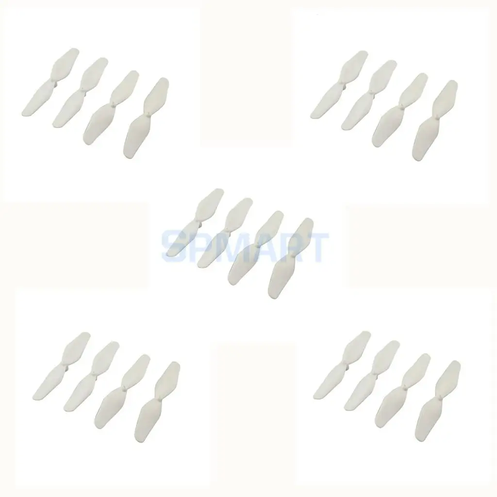 20Pcs Propeller Prop CW CCW Blade for SYMA X20 X20W RC Helicopter Quadcopter UAV Drone Spare Parts