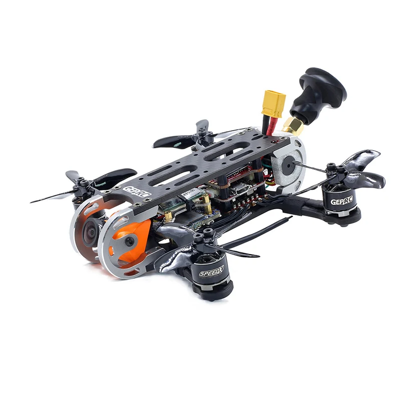 GEPRC GEP-CX Cygnet 2 115 мм 2 дюйма RC гоночный Дрон стабильный F4 20A 48CH RunCam split Mini 2 1080P HD FPV Квадрокоптер BNF/PNP комплект