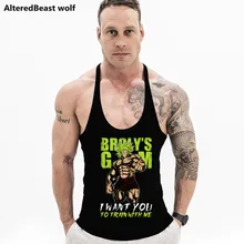 Фитнес мужские майки мужские Dragon Ball Бодибилдинг Танк Saiyan Принт без Рукавов Рубашка Боди спортивный зал мужские топы жилет Стрингер