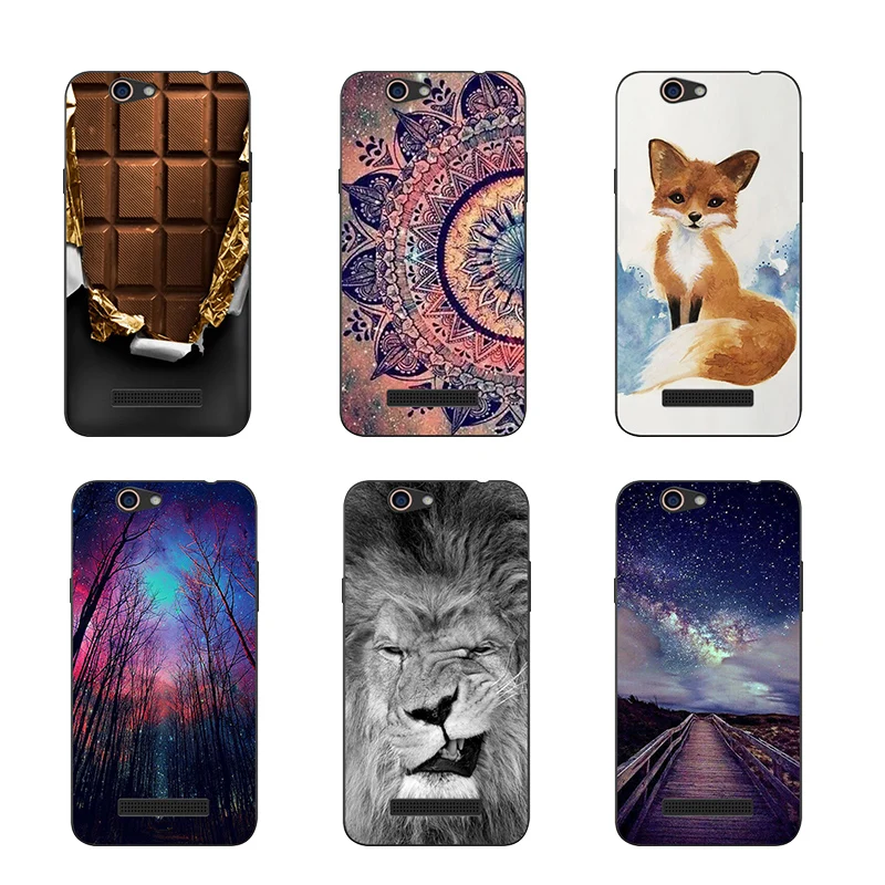 

Fanatu Cover Wileyfox Spark Plus Phone Back Case Soft TPU Silicone Wileyfox Spark Spark+ Protective Cover 5.0" Wileyfox Spark