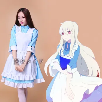 

Kagerou Project Cosplay Clothes-- Kozakura Mari Cosplay Costume Vocaloid mekaku City Actors Kozakura Mari Maid Otaku Clothes
