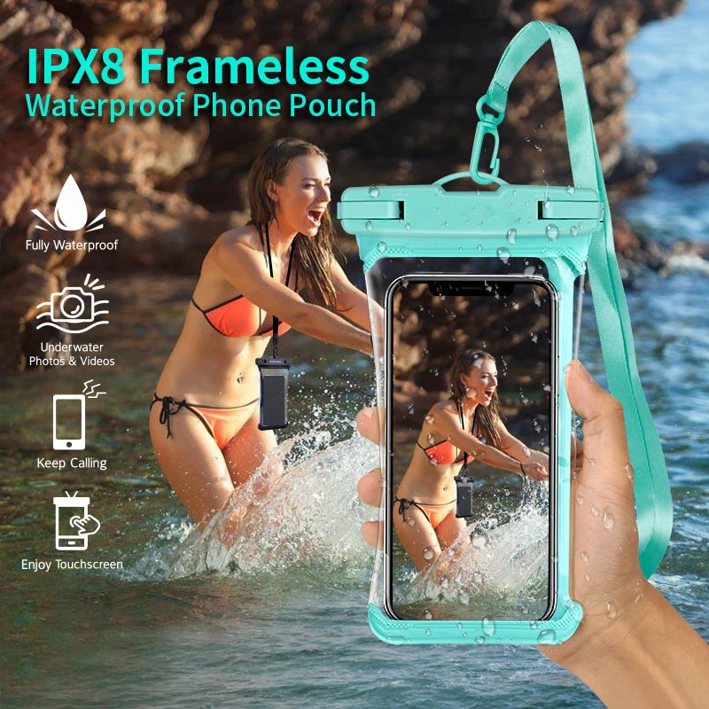 Универсальный Водонепроницаемый Чехол для iPhone X XR XS MAX 8 7 6 5 Swiming Pouch чехлы для телефонов 6," для huawei Xiaomi подводный чехол для телефона