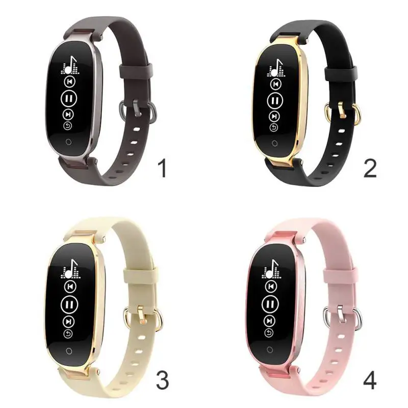 S3 OLED Смарт-браслеты для наручных часов Спорт Bluetooth SmartBands IP67 Водонепроницаемый сна сердечного ритма крови Давление монитор Пульт дистанционного управления фото