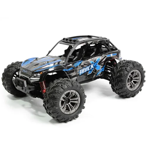 S612 2,4 ГГц 1:16 масштаб 4WD высокая скорость RC автомобили RTR с верхней светильник дистанционное управление гусеничный автомобиль электрический внедорожный автомобиль игрушки подарки - Цвет: Blue