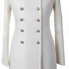 Новинка, дизайнерское Женское шерстяное пальто Kate Middleton, двубортное пальто с длинным рукавом