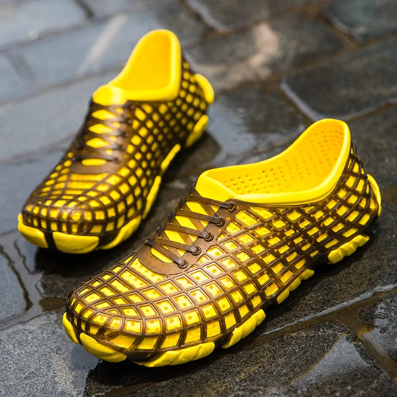 

Holiday men's casual beach fashion men's shoes lightweight comfortable breathable men's shoes non-slip design discount