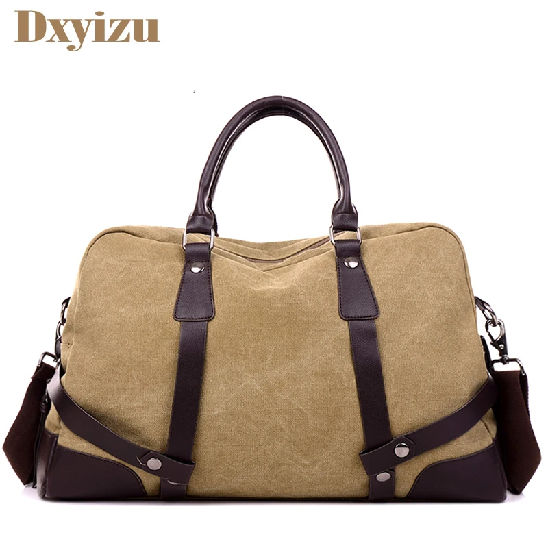 

Men Notebook Computer Handbag Canvas Large Capacity Vintage Shoulder Bags Simple Style Crossbody Bag for Teens boy Travel Tote