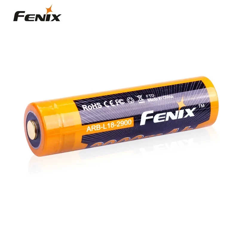 Аккумуляторная литий ионная батарея Fenix ARB L18 2900 3 6 V 18650 2900mAh|Портативные