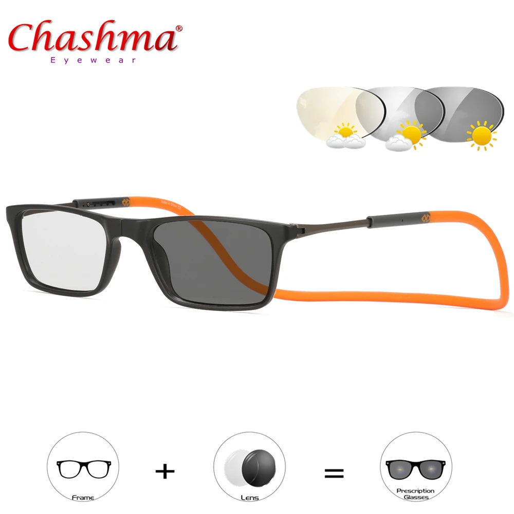 

New Design Magnets Folding glasses Photochromic Reading glasses Men Women presbyopic Sunglasses color change and Diopter