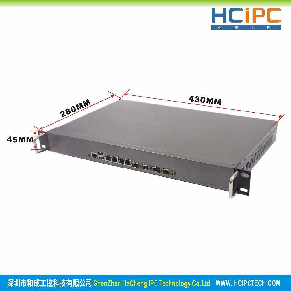 Hcipc B208-1 HCL-SZ87-4L4FSPB, 4G+ 64G+ I3 Процессор, LGA1150 Z87 82574L 4LAN+ 4FSP 1U брандмауэр системы, 4LAN материнская плата, 6LAN сетевой маршрутизатор