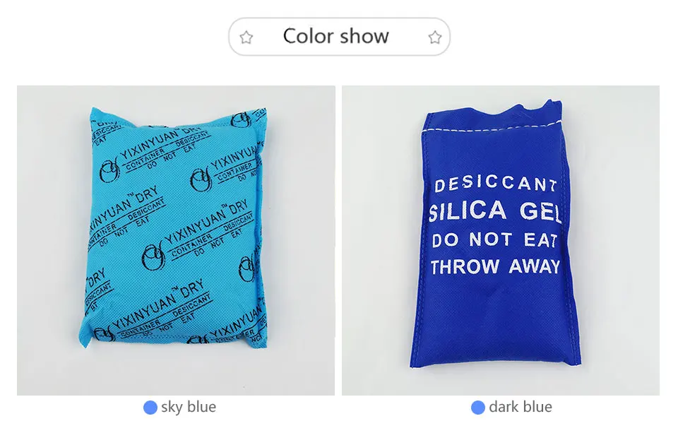 Silica Gel Moisture Absorber 500g Highly Moisture-proof Reusable White Desiccant Bag Silica Gel Packs Dehumidifier Absorbent (4)