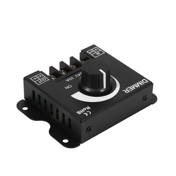 12 V-12 V 30A металла светодиодный диммер контроллер руководство Управление для полосы света-M25