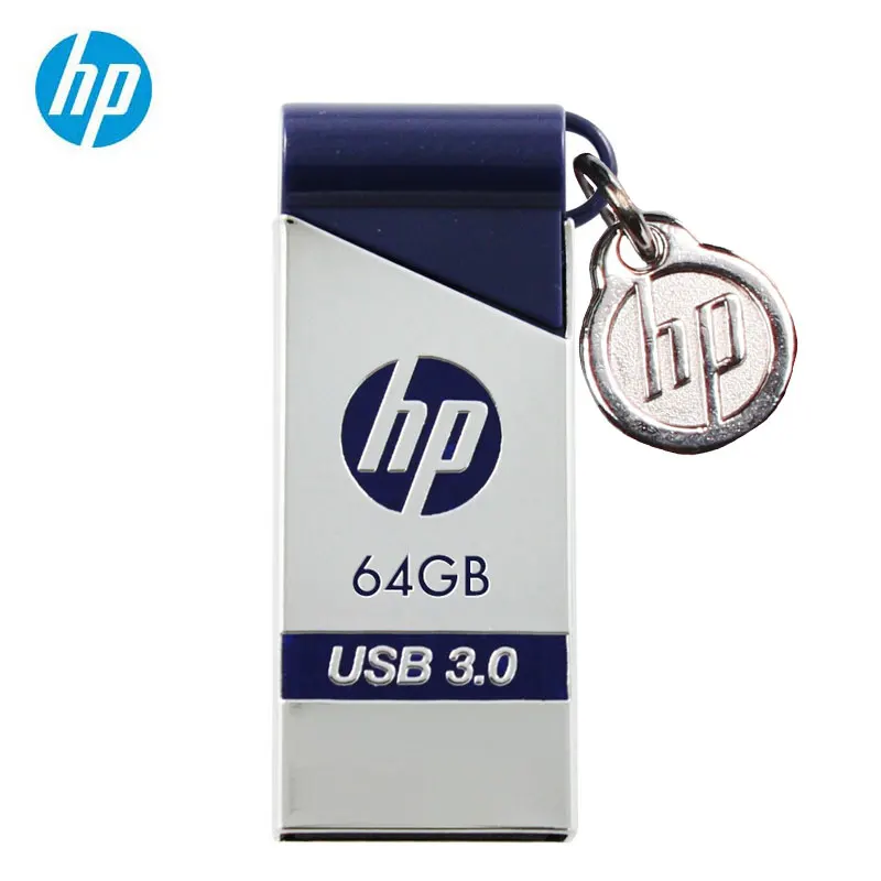 Оригинальный hp USB флешка 16 ГБ, 32 ГБ, 64 ГБ из металла x715w USB3.0 флешки Cle Memory Stick плюс OTG DJ флэш-накопитель Пенна usb 64 ГБ