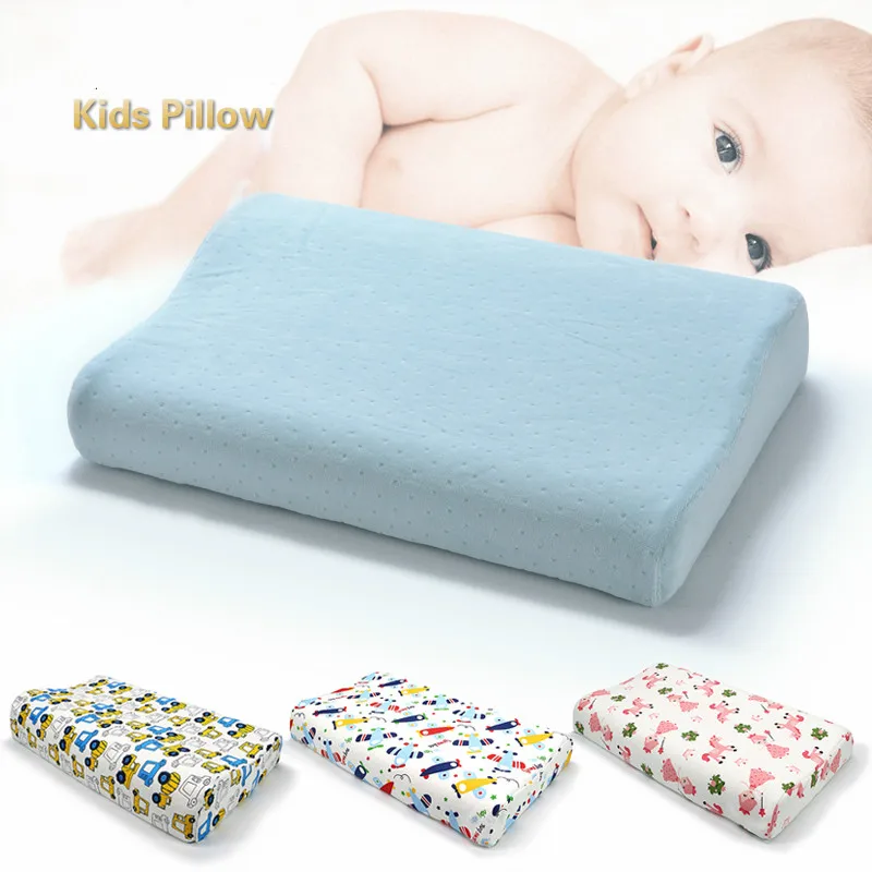 Pillow for Kids 3 to 12 years old Memory pillow and natural latex