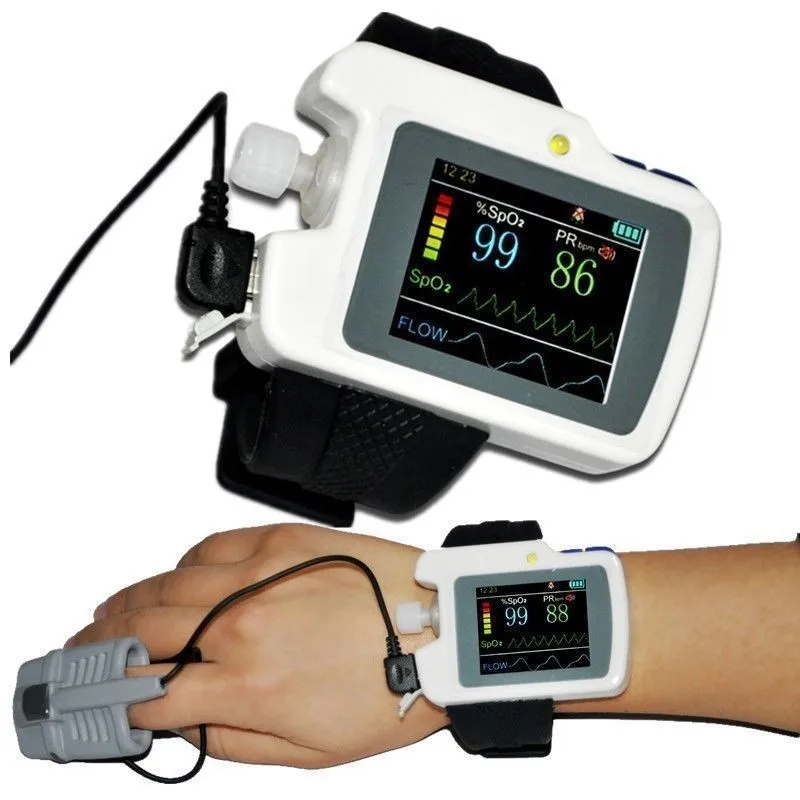 RS01-Wrist-watch-Sleep-apnea-screen-meter-Respiration-Sleep-Monitor-PC-SW-CE