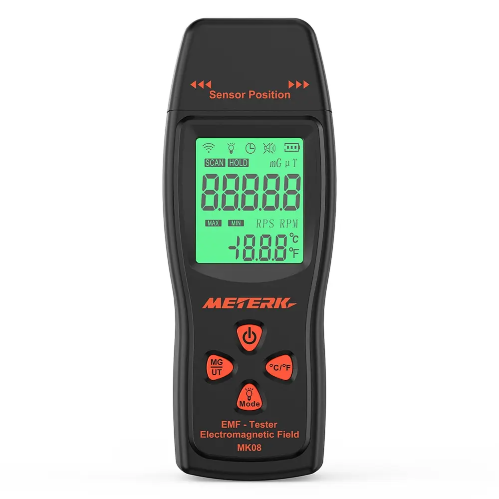 

EMF Meter Handheld radiation dosimeter Mini Digital LCD EMF Detector Electromagnetic Field Radiation Tester Dosimeter Tester
