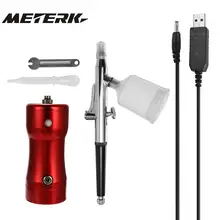 Переносной спрей дозатор воздуха компрессорная установка для художественной живописи ремесло торт Спрей модель красивый аэрограф наборы