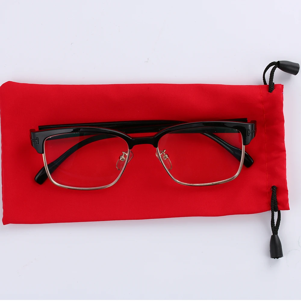 Sunglasses Bag 5PCS Soft Waterproof Drawstring Dustproof Glasses Bag Pocket Spectacles Cloth Pouch Eyewear Accessories
