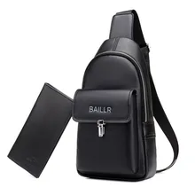 Модные Для мужчин Кожаная нагрудная сумка в стиле casual сумка через плечо Для мужчин клатч высокое качество нагрудная сумка из искусственной кожи сумки на плечо