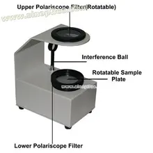 Gem indentification polariscope Bench Тип Polariscope GI-PSI LED светодио дный без зажима