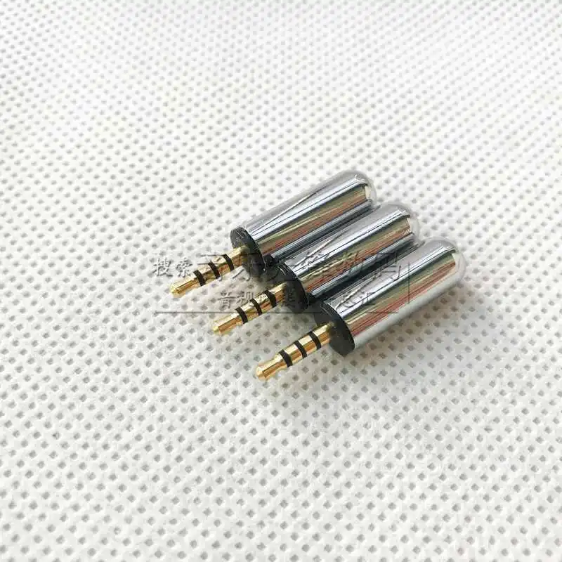 

QYFANG 2.5mm Audio Jack 4 Pole Earphone Plug AK100ii 120ii 240 380 Solder Wire Connector DIY HiFi Headphone Soldering Adapter