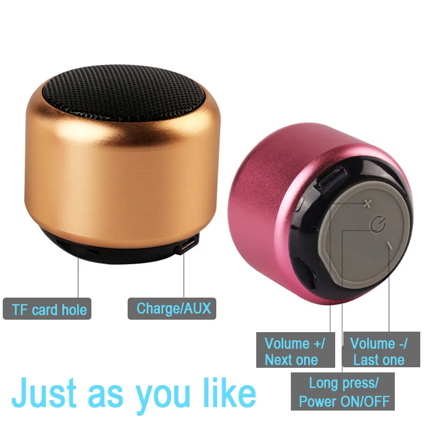 Мини динамик Funelego Bluetooth 3 Вт TWS двойная комбинация беспроводной портативный