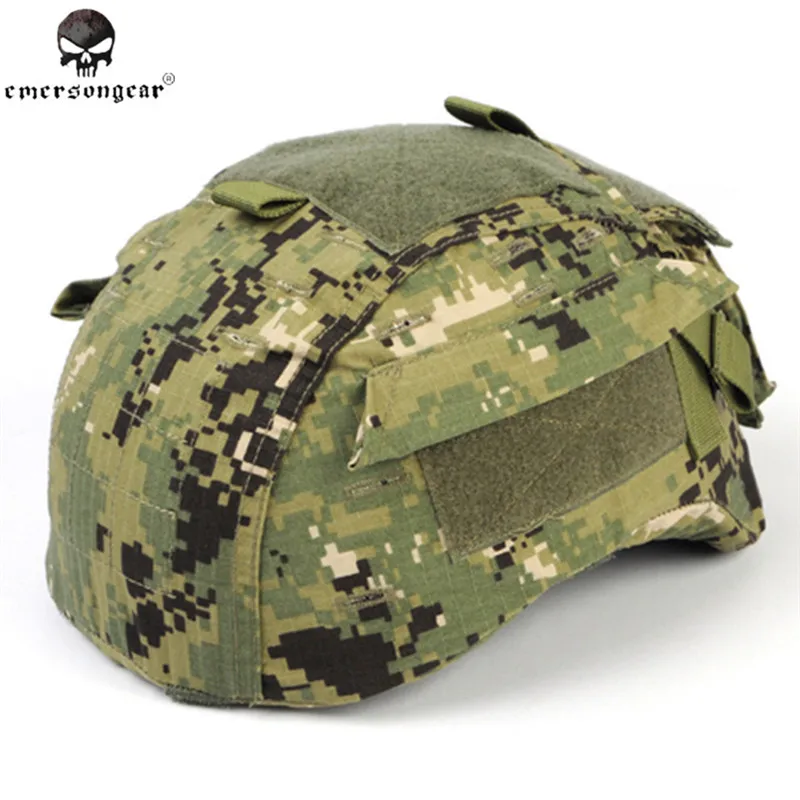 Emerson страйкбол тактический шлем Обложка для MICH 2001 шлем версия 2 армейский шлем крышка военный Пейнтбол шлем для съемки ткань - Цвет: AOR2