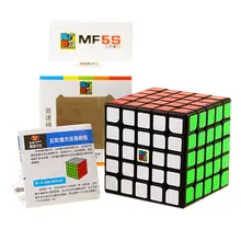 MoYu MF5S 5x5x5 кубик рубика куб 5 слоев Магический кубик Рубика скоростной/белый/Stickerless 64 мм Размер Professional Puzzle Классические игрушки для детей