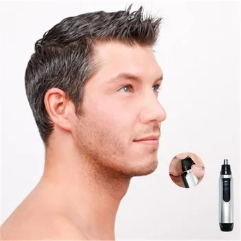 

Cheapest High quality Nose Ear Trimmer Electric Nose Ear Shaver Hair Clip Nose Ear Cleaner with retail box and cleaning Brush