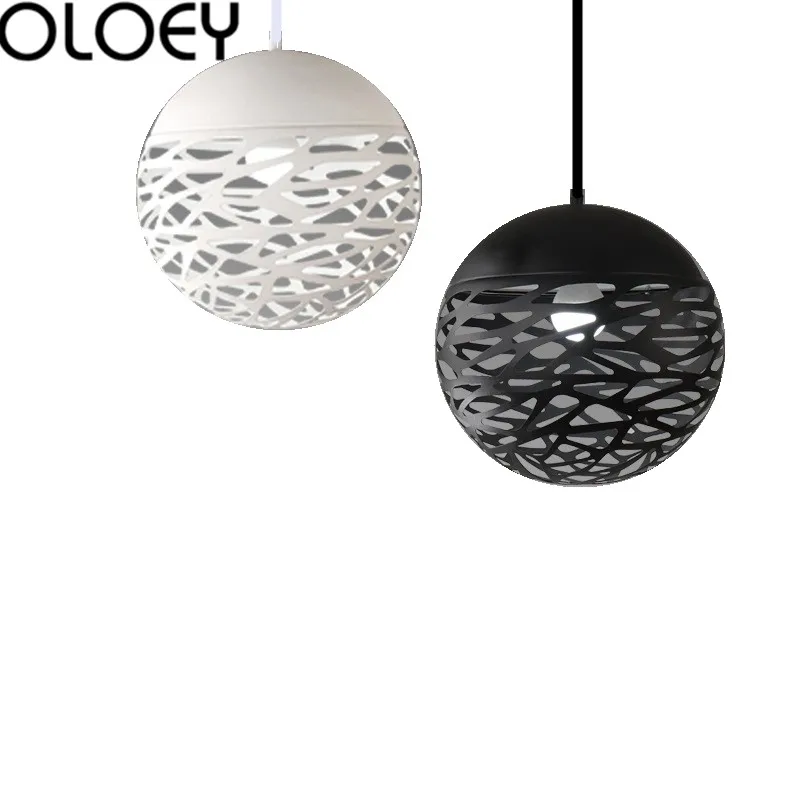 Современный светодиодный Железный Люстра сферическая модельная люстра креативное Домашнее освещение гостиная спальня кабинет