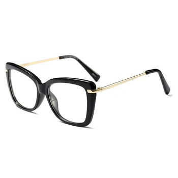 Spectacle Frame Women Eyeglasses Computer Myopia Optical For Female Eyewear Clear Lens Glasses Frame 4