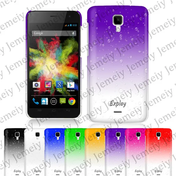 Free Gift Raindrop PC Case Cover Back phone bag for Explay Vega with