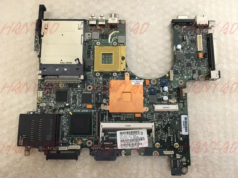 Для hp nc6320 nx6320 материнская плата для ноутбука 413670 001 416165 ddr2 6050a2035001 434831 Бесплатная