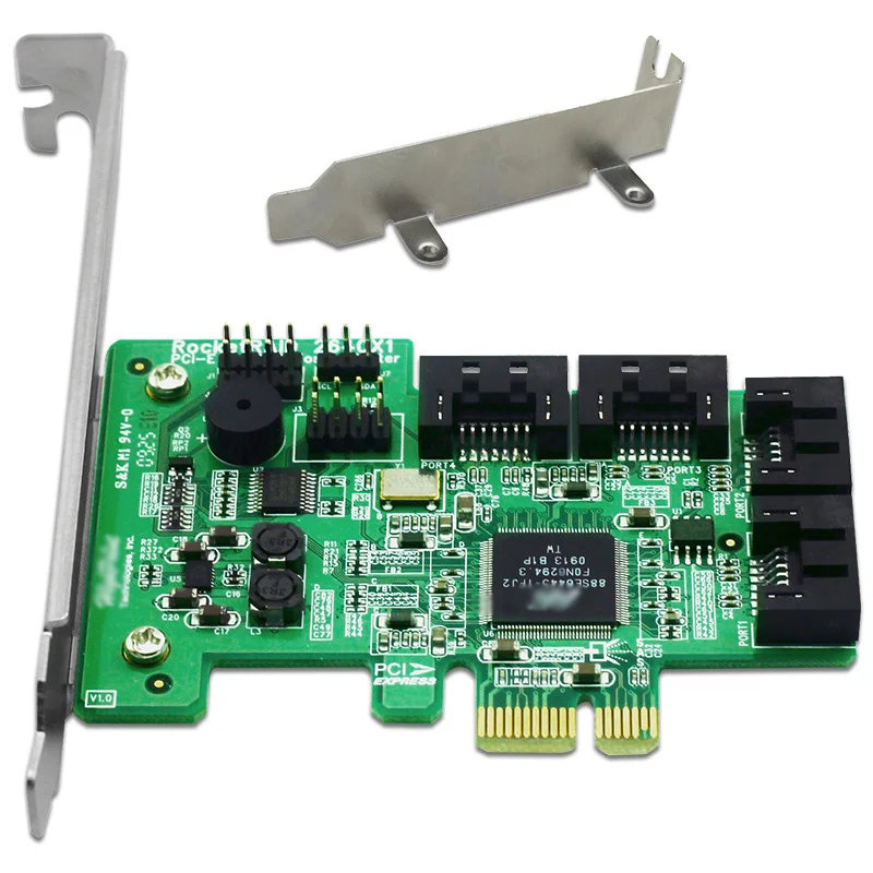 RocketRAID 2640X1 4 ports PCI Express x1 SAS SATA SDD 3Gb/s RAID
