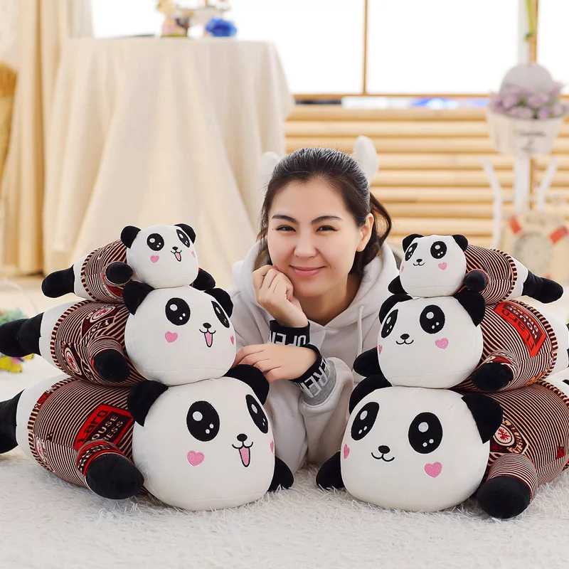 1PC Giant Panda Pillow Cute Plush Toys Stuffed Animal Toy Doll Pillow