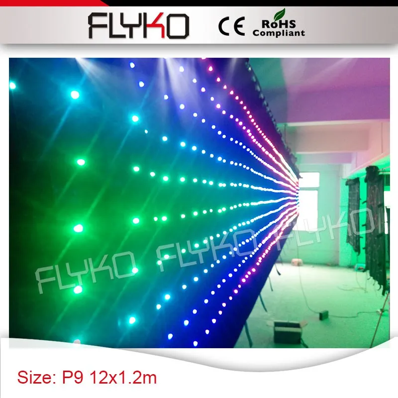 Светодиодный рекламный экран для помещений p9 12x1 2 м|stage led|led stagestage led screen |
