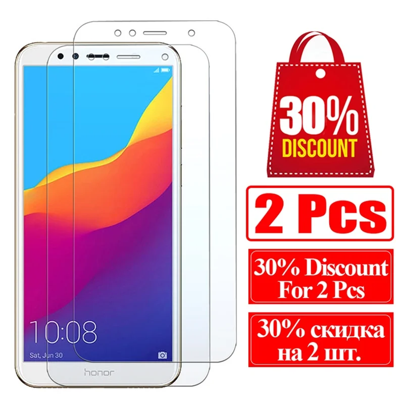 Защитное стекло для huawei honor 7a 7c pro 7 x фотоаппаратов моментальной печати s