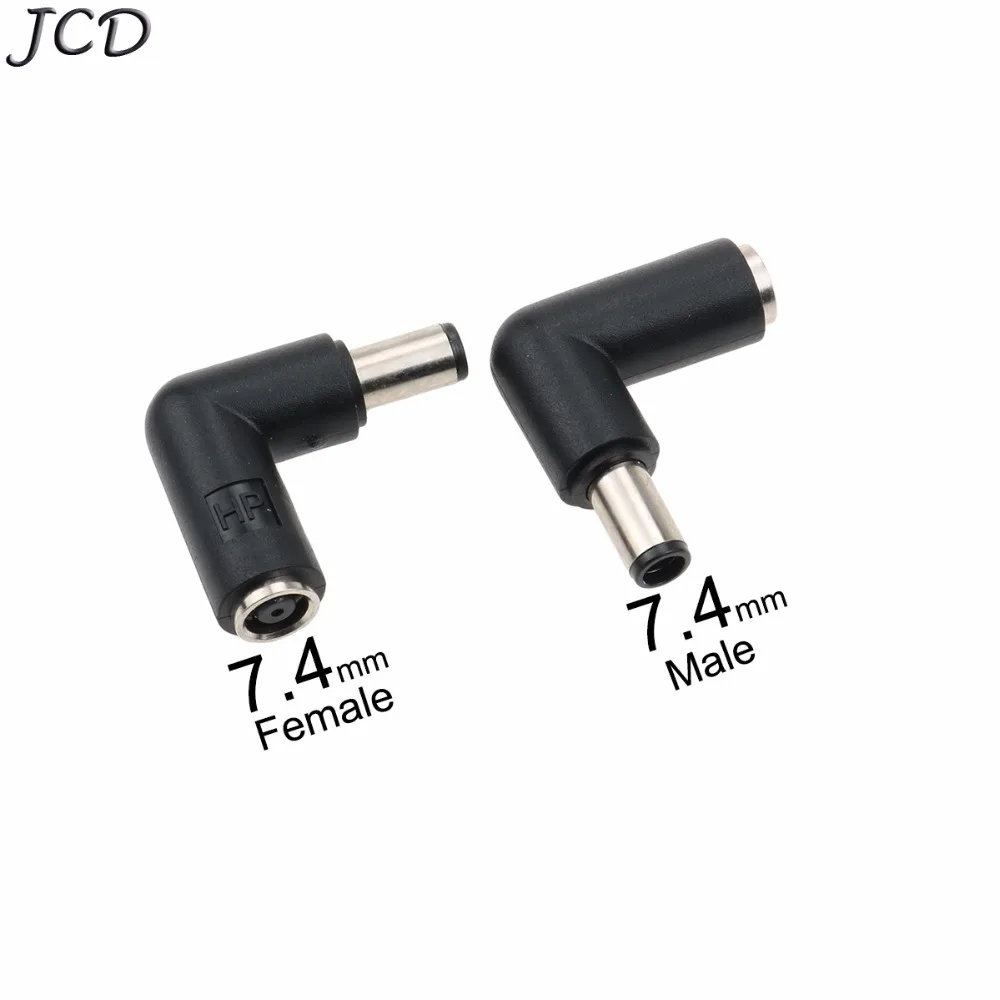 Адаптер Питания прямоугольный JCD DC 7 4 мм x 5 0 гнездо штекер 8*1 для DELL до 5*0 6