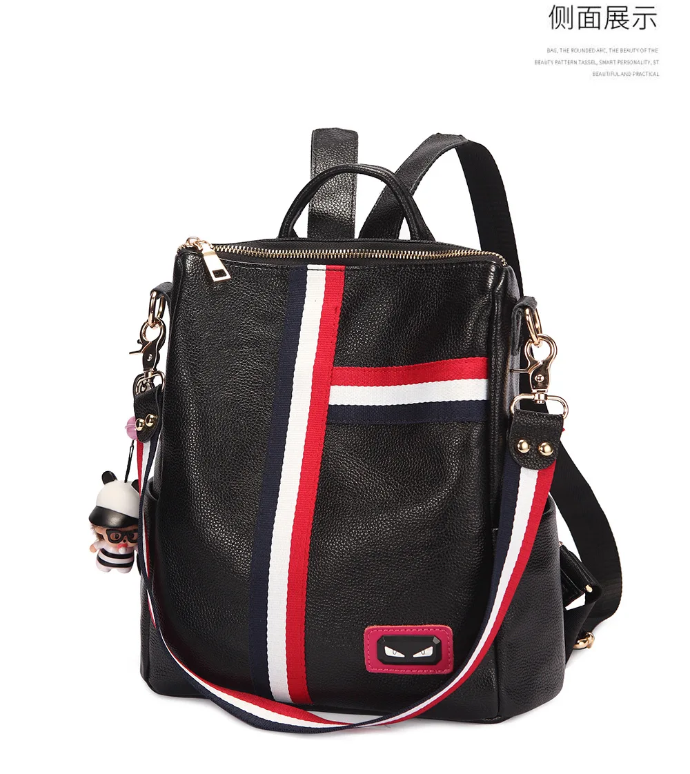 KYYSLO, мягкий женский рюкзак из натуральной кожи, сумка для путешествий, Корейская версия, модная сумка на плечо, женский рюкзак