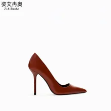 Full Season Footwear Women Fashion Pointed Toe Shoes Woman Sandals 9 cm 7 CM High Heels Classic Office Women Pumps Free Shipping