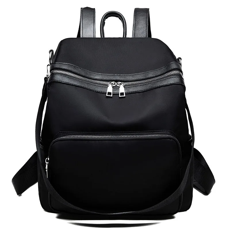 

Vintage Oil Wax Leather Backpack Women Travel Satchel Casual Shoulder School Bagpack Female Back pack