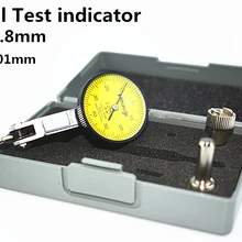 Jrealmer 0-0,8 мм рычаг набора тестовый индикатор прецизионный индикатор Dialgauge Messuhr