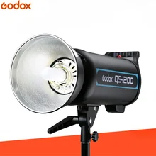 Godox QS-1200 QS1200 1200Ws Фотостудия вспышка проблесковый маячок Godox студийная вспышка Стробоскопическая головка 110V 220V